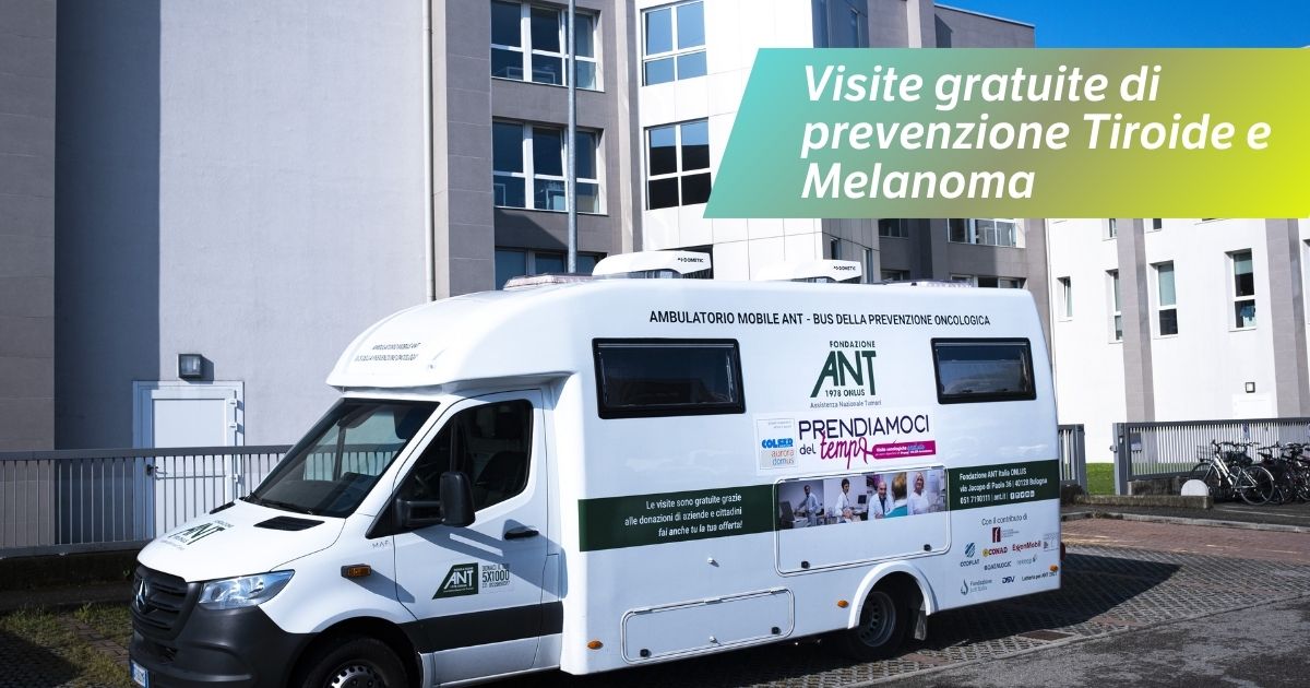 🚑 Una clinica mobile per la prevenzione al Melanoma e Tiroide